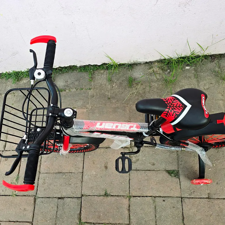 BICICLETA PARA NIÑO RODADA 16 (CON CANASTA Y PORTA VASO)MOD# P-12150 🚲 6