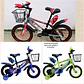 BICICLETA PARA NIÑO RODADA 16 (CON CANASTA Y PORTA VASO)MOD# P-12150 🚲 - Miniatura 1