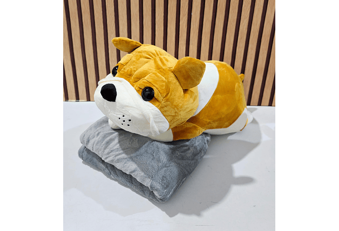 PELUCHE CON FRAZADA DISEÑO PERRITO MOD# 014 🐕