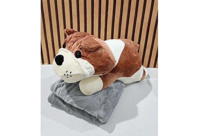 PELUCHE CON FRAZADA DISEÑO PERRITO MOD# 014 🐕