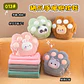 ALMOHADA CON FRAZADA DISEÑO GARRITA /ANIMALITOS MOD# 013🐾  - Miniatura 2