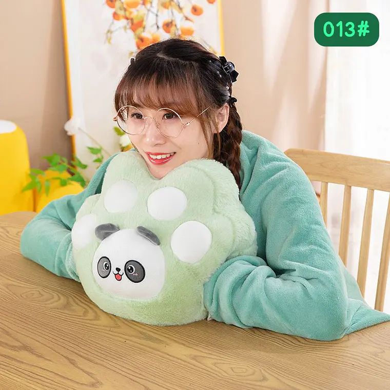 ALMOHADA CON FRAZADA DISEÑO GARRITA /ANIMALITOS MOD# 013🐾  5