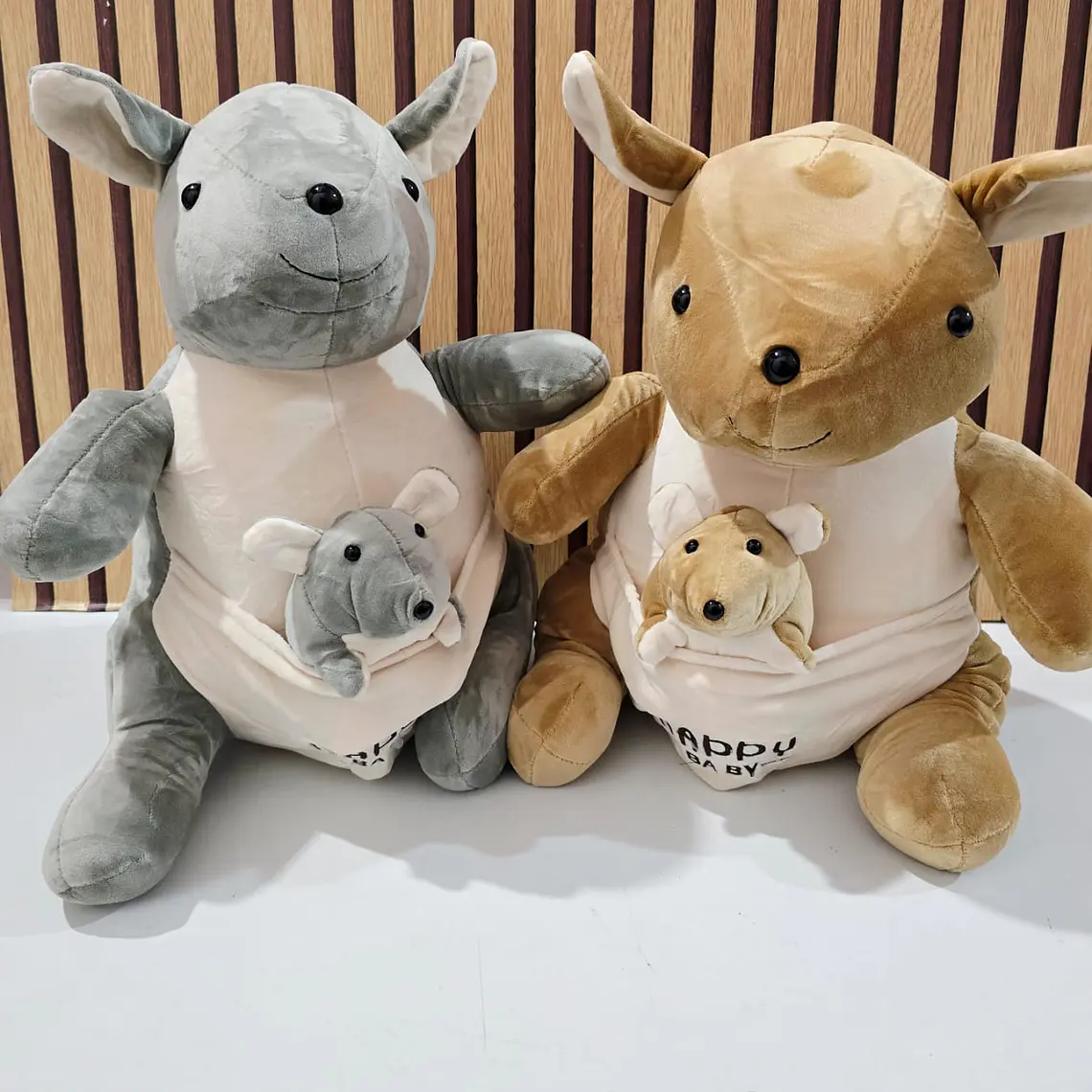 PELUCHE  DISEÑO CANGURO CON FRAZADA MOD# 012🦘 7
