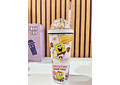 VASO TÉRMICO DISEÑO BOB ESPONJA (700ML) CON LUZ LED MOD# 25-termo-127