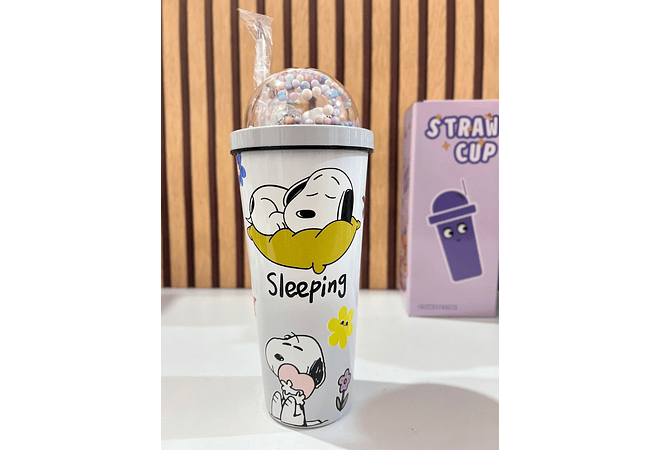 VASO TÉRMICO SNOOPY DE 700ML MOD# 25-termo-126