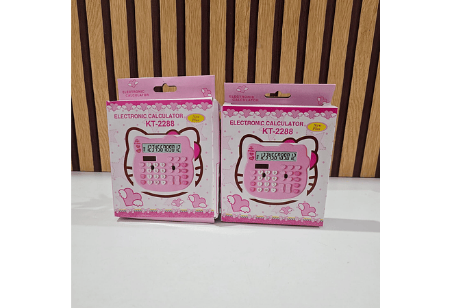 CALCULADORA DISEÑO HELLO KITTY MOD# KT-2288