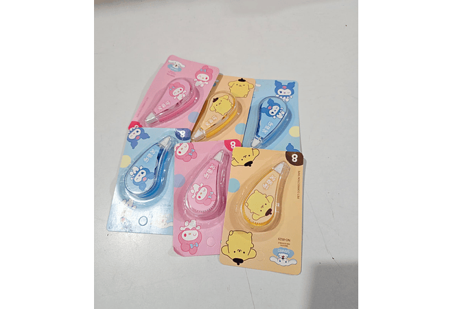 PAQ DE 3 CINTAS DE CORRECTOR MOD#8529