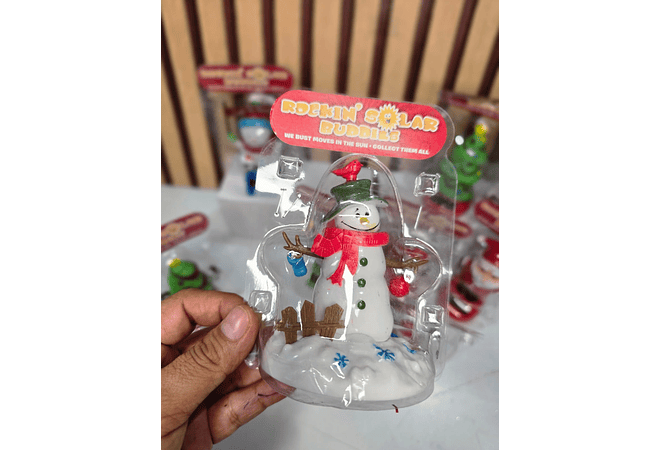 ✨ MUÑECO BAILARIN SOLAR DISEÑOS AL AZAR MOD# 22801 🌲☃️