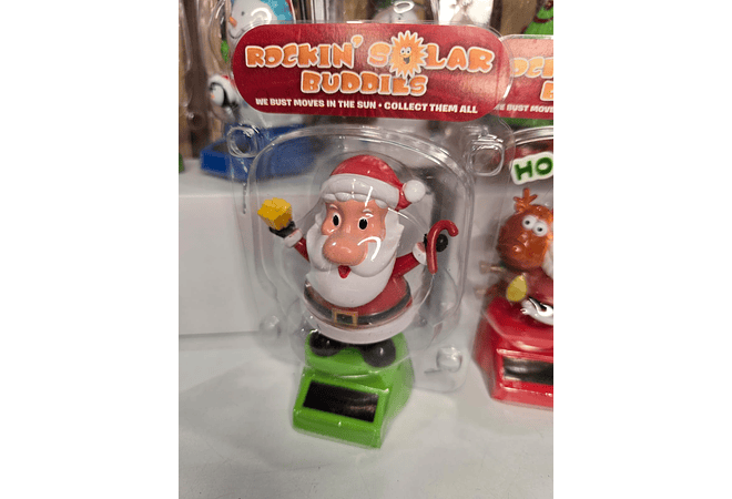 ✨ MUÑECO BAILARIN SOLAR DISEÑOS AL AZAR MOD# 22801 🌲☃️