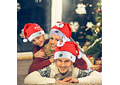 GORRO NAVIDEÑO CON LUZ LED PARA ADULTO MOD# SD-71816