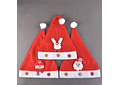 GORRO NAVIDEÑO CON LUZ LED PARA ADULTO MOD# SD-71816