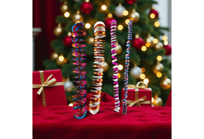 PAQ. DE GUSANOS/ADORNO NAVIDEÑO