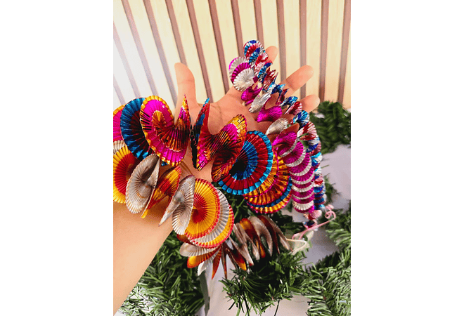 PAQ. DE GUSANOS/ADORNO NAVIDEÑO