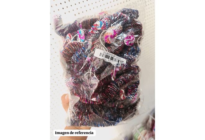 PAQ. DE GUSANOS/ADORNO NAVIDEÑO