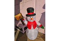 1.20 MTS INFLABLE MUÑECO DE NIEVE  MOD# SD134-39IW ☃️