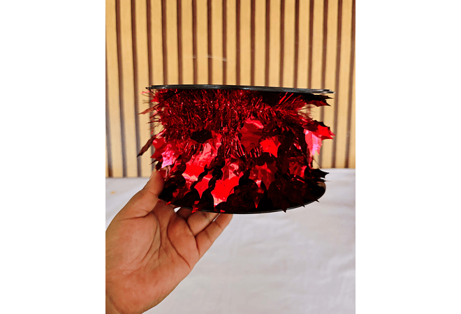 20 MTS ROLLO DE ESCARCHA VARIOS COLORES  Y MODELOS🎄🥳🎅🏻✨