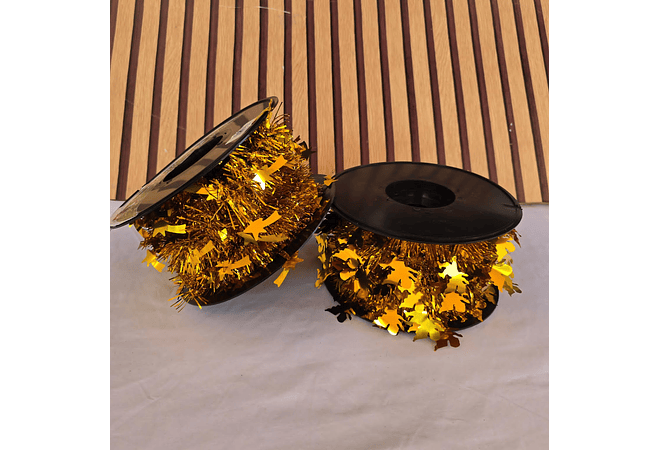 20 MTS ROLLO DE ESCARCHA VARIOS COLORES  Y MODELOS🎄🥳🎅🏻✨