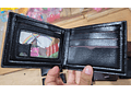 CARTERA PARA CABALLERO CON CAJITA AL AZAR MOD#ZPP-3