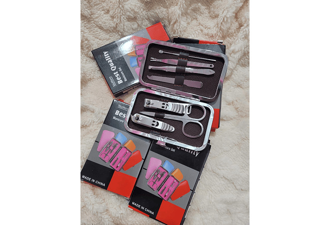 SET DE MANICURA BEST QUALITY/ PEQUEÑO MOD# 696💅🏼🌹