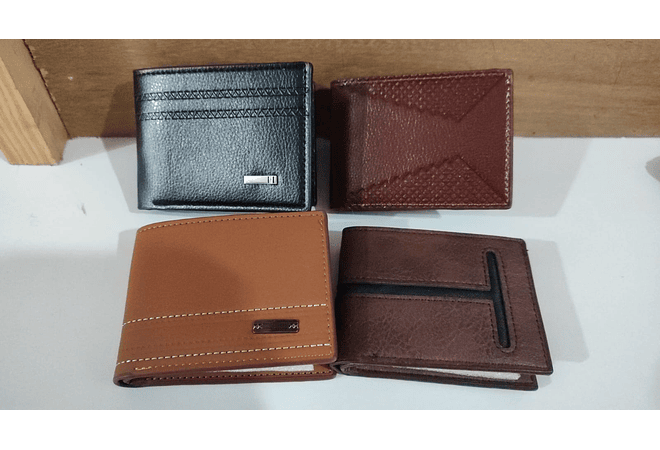 CARTERA PARA CABALLERO CON CAJITA AL AZAR MOD#ZPP-3