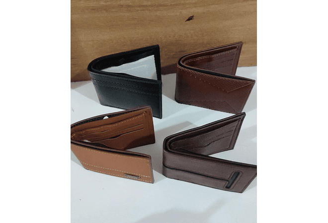 CARTERA PARA CABALLERO CON CAJITA AL AZAR MOD#ZPP-3