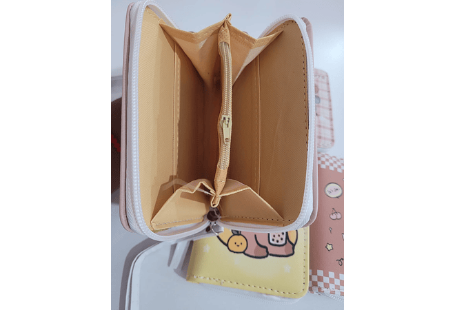 CARTERITA/MONEDERO DISEÑO CAPIBARA MOD# WFF-6