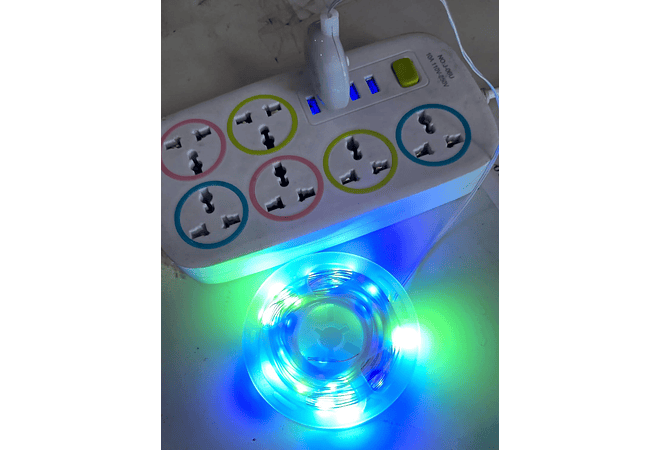 10MTS SERIE MUSICAL LIGHTING 10M MOD# LU2 EN CAJITA