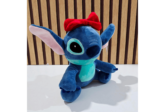 PELUCHE STITCH MOÑO ROJO MOD# 328AFZ