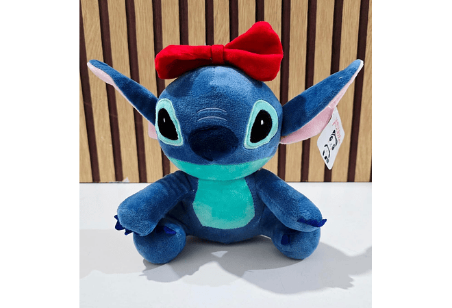 PELUCHE STITCH MOÑO ROJO MOD# 328AFZ