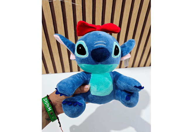 PELUCHE STITCH MOÑO ROJO MOD# 328AFZ