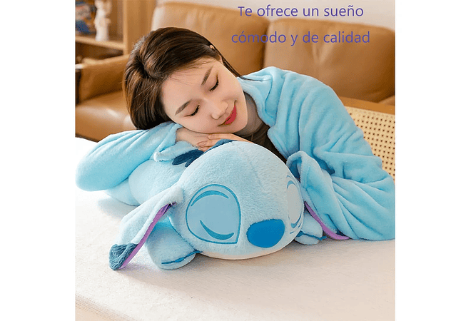 PELUCHE STITCH O ANGELA  CON FRAZADA MOD# 328ABO