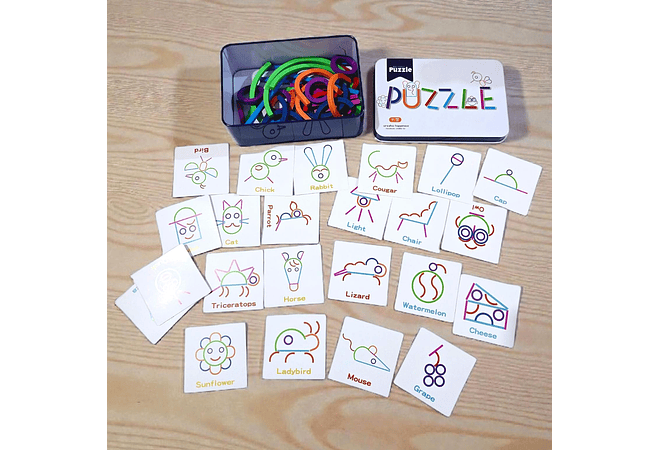 ROMPECABEZAS DIDÁCTICO EDUCATIVO (PUZZLE) MOD# QM-115