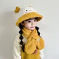 SOMBRERITO CON BUFANDA PARA NIÑOS 3D ANIMALITOS MOD# 711 - Miniatura 2
