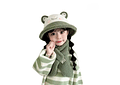 SOMBRERITO CON BUFANDA PARA NIÑOS 3D ANIMALITOS MOD# 711