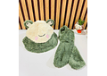 SOMBRERITO CON BUFANDA PARA NIÑOS 3D ANIMALITOS MOD# 711