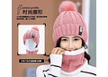 GORRO CON BUFANDA JUVENIL/ADULTO DAMA MOD# 706 🧣