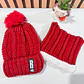 GORRO CON BUFANDA JUVENIL/ADULTO DAMA MOD# 706 🧣 - Miniatura 11