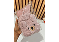 GORRO INFANTIL CON POMPÓN Y BUFANDA DISEÑO OSITO 3D MOD# 700