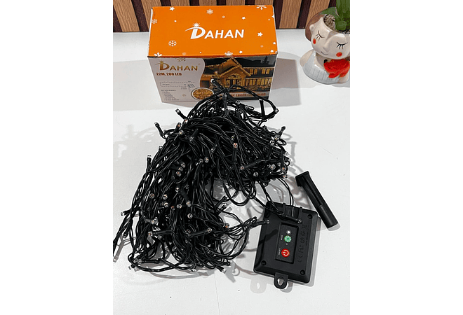 22 MTS SERIE DE LUCES SOLAR LED DE COLORES MARCA DAHAN MOD# TC13-58