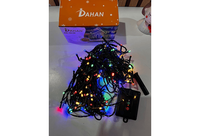 22 MTS SERIE DE LUCES SOLAR LED DE COLORES MARCA DAHAN MOD# TC13-58