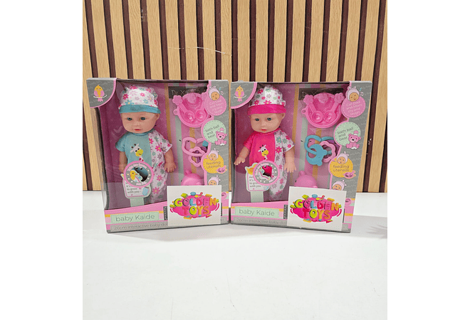 NENUCO BEBÉ CON ACCESORIOS Y SONIDO (BABY KAIDE) MOD# GTS614
