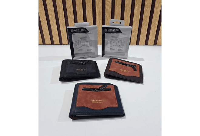 CARTERA GRENOBIL PARA CABALLERO  MOD# D906