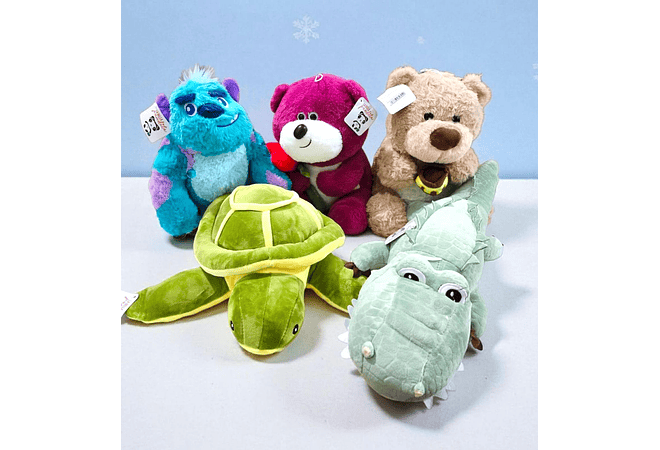 PELUCHE VARIOS MODELOS TORTUGA, COCODRILO, OSOS# 8AHU AHW AGU 🐻