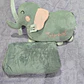 PELUCHE ALMOHADA CON FRAZADA (ELEFANTE O PERRITO) MOD#328AER Y L95-328H 🐕 🐘 - Miniatura 2