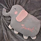 PELUCHE ALMOHADA CON FRAZADA (ELEFANTE O PERRITO) MOD#328AER Y L95-328H 🐕 🐘 - Miniatura 5