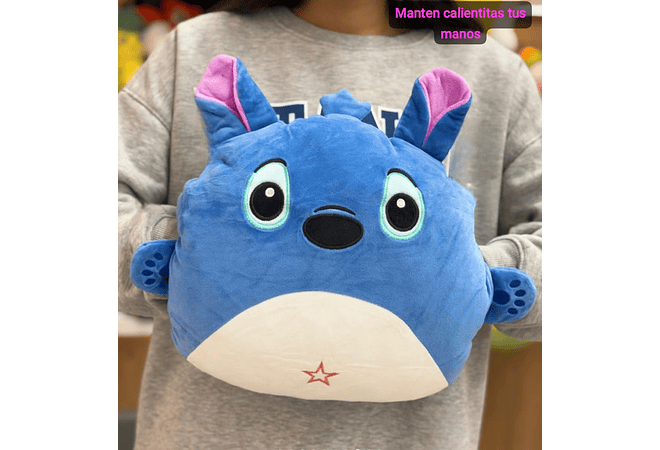 PELUCHE ALMOHADA STITCH CON FRAZADA MOD# 328ABN