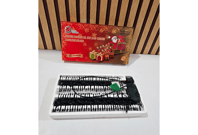 10 MTS SERIE MÚSICAL LUZ CÁLIDA, BLANCA, AZUL O ROSA MOD# TS-6503MB, MCAL,MAY,MR O MC