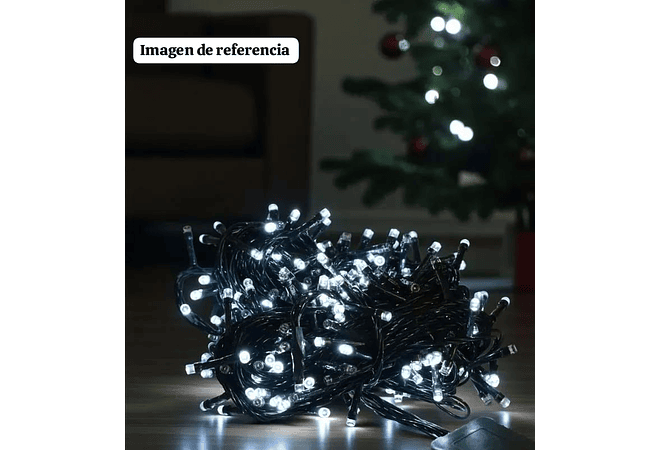 17 MTS SERIE SOLAR COLOR BLANCA (300 LUCES) MOD# TS-11603B ☃️❄️