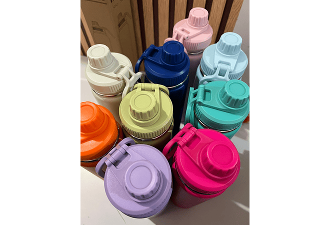 TERMO COLORES LISOS DE 720ML MOD# XO719