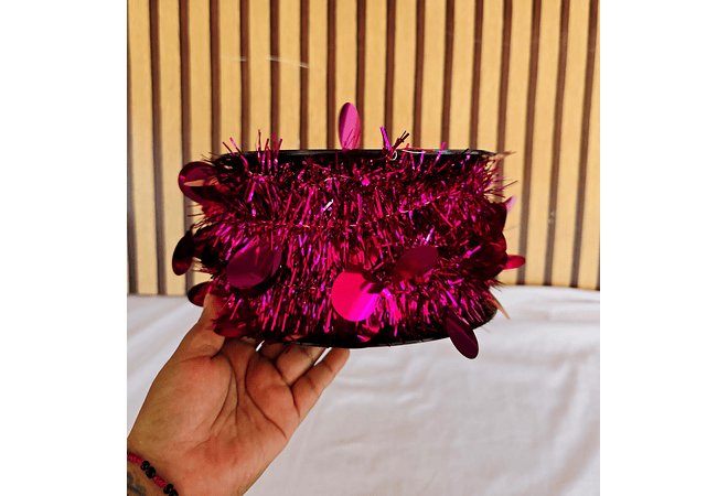 20 MTS ROLLO DE ESCARCHA VARIOS COLORES  Y MODELOS🎄🥳🎅🏻✨- COPIAR